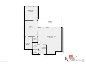 Pronájem bytu 3+kk, Praha - Holešovice, Varhulíkové, 78 m2
