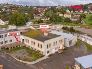 Pronájem skladu, Miličín, 850 m2