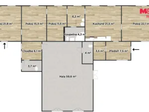 Prodej rodinného domu, Lošany - Lošánky, 187 m2