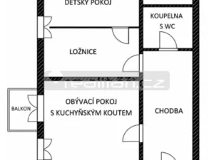 Prodej bytu 2+kk, Plzeň - Severní Předměstí, Elišky Krásnohorské, 67 m2