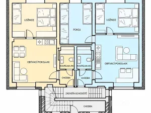 Pronájem bytu 2+kk, Kestřany, 40 m2