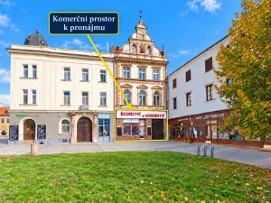 Pronájem obchodního prostoru, Prostějov, Pernštýnské nám., 114 m2