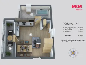 Prodej chaty, Lukov, 71 m2