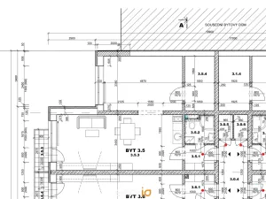 Pronájem bytu 2+kk, Brno, Poděbradova, 56 m2