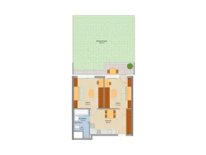Prodej bytu 2+1, Praha - Hlubočepy, Gollové, 53 m2