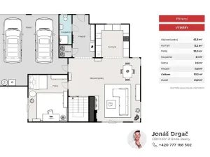 Pronájem rodinného domu, Bašť, Břežanská, 246 m2