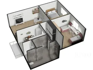 Prodej bytu 3+1, Písek, Harantova, 75 m2