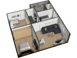 Prodej bytu 3+1, Písek, Harantova, 75 m2