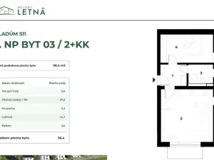 Prodej bytu 2+kk, Karlovy Vary, 57 m2