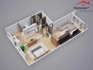 Prodej bytu 2+1, Děčín - Děčín VI-Letná, Školní, 63 m2
