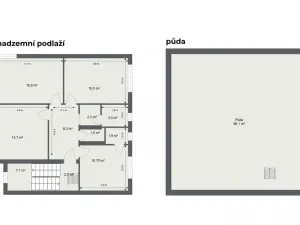 Prodej vícegeneračního domu, Praha - Strašnice, Pod strání, 335 m2