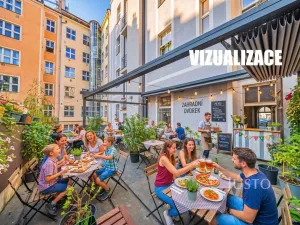 Pronájem restaurace, Praha - Bubeneč, Čs. armády, 133 m2