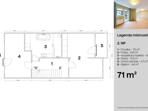Prodej rodinného domu, Praha - Dubeč, K hádku, 165 m2
