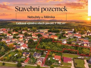 Prodej pozemku pro bydlení, Nebužely, 7762 m2