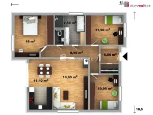 Prodej rodinného domu, Popovice, 114 m2