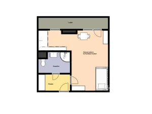 Pronájem bytu 1+kk, Praha - Záběhlice, Bramboříková, 32 m2