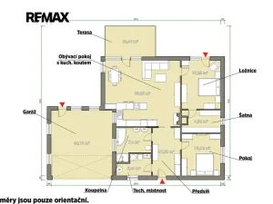 Prodej rodinného domu, Pomezí nad Ohří, 97 m2