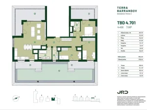 Prodej bytu 4+kk, Praha - Hlubočepy, Silurská, 120 m2