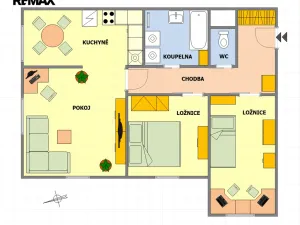 Pronájem bytu 3+kk, Velké Hamry, 66 m2