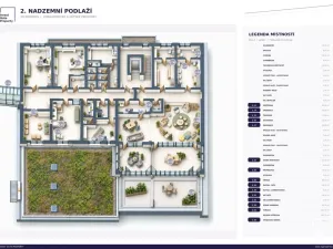 Pronájem ordinace, Třeboň, Nová, 40 m2