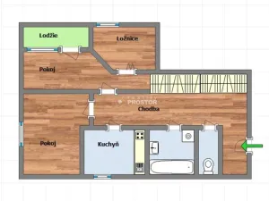 Pronájem bytu 3+1, Praha - Hlubočepy, Lumiérů, 71 m2