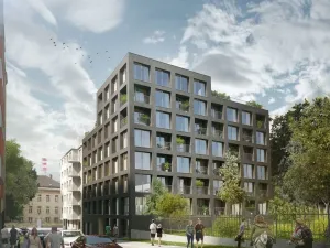 Prodej garážového stání, Brno - Zábrdovice, Hvězdová, 13 m2
