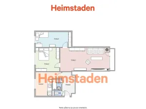Pronájem bytu 3+1, Havířov - Město, Ostrovského, 60 m2