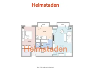 Pronájem bytu 2+1, Frýdek-Místek - Místek, Československé armády, 58 m2
