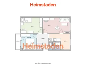 Pronájem bytu 3+1, Frýdek-Místek - Frýdek, Třanovského, 74 m2