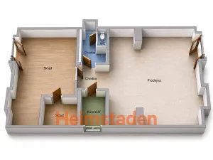 Pronájem kanceláře, Havířov - Město, Hlavní třída, 81 m2