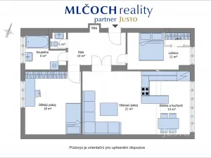 Pronájem bytu 3+kk, Brno - Ponava, Tábor, 81 m2