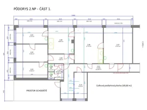 Pronájem ordinace, Ústí nad Labem, Malátova, 160 m2
