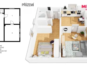 Prodej rodinného domu, Žehuň, 71 m2