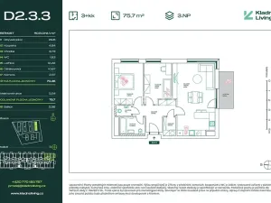 Prodej bytu 3+kk, Kladno, Pražská, 70 m2