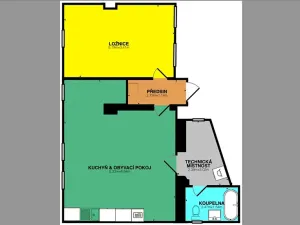 Pronájem bytu 2+1, Jilemnice, Dolení, 61 m2