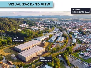 Pronájem výrobních prostor, Písek, 7000 m2