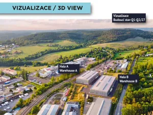 Pronájem výrobních prostor, Písek, 1500 m2