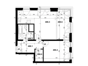 Pronájem bytu 2+kk, Praha - Žižkov, Olšanská, 61 m2