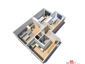 Prodej bytu 3+1, Opava - Kateřinky, Pekařská, 68 m2