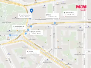 Pronájem kanceláře, Praha - Vinohrady, náměstí Míru, 41 m2