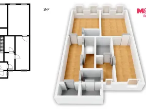 Prodej činžovního domu, Třebechovice pod Orebem, Masarykovo náměstí, 180 m2