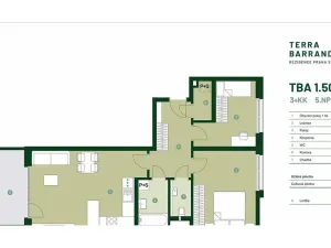 Prodej bytu 3+kk, Praha - Hlubočepy, Silurská, 78 m2