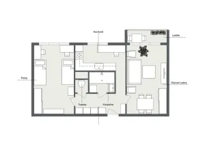 Prodej bytu 2+1, Ostrava - Poruba, Karla Pokorného, 53 m2