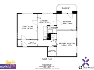 Pronájem bytu 3+1, Uherský Brod, Osvoboditelů, 74 m2