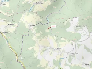 Dražba lesa, Kladky, 183 m2