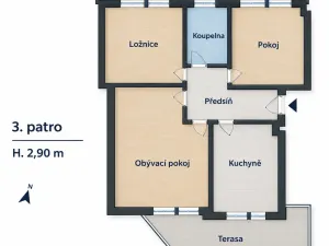 Prodej bytu 3+1, Scalea, Itálie, 80 m2