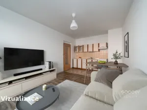 Pronájem bytu 2+kk, Mladá Boleslav - Mladá Boleslav III, U Kasáren, 43 m2