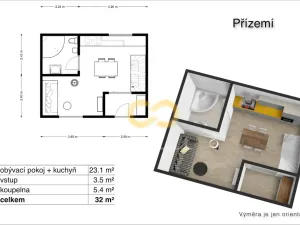 Prodej rodinného domu, Předslavice, 60 m2