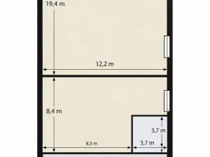 Pronájem skladu, Tábor, Vožická, 7000 m2