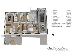 Prodej rodinného domu, Jeviněves, 200 m2